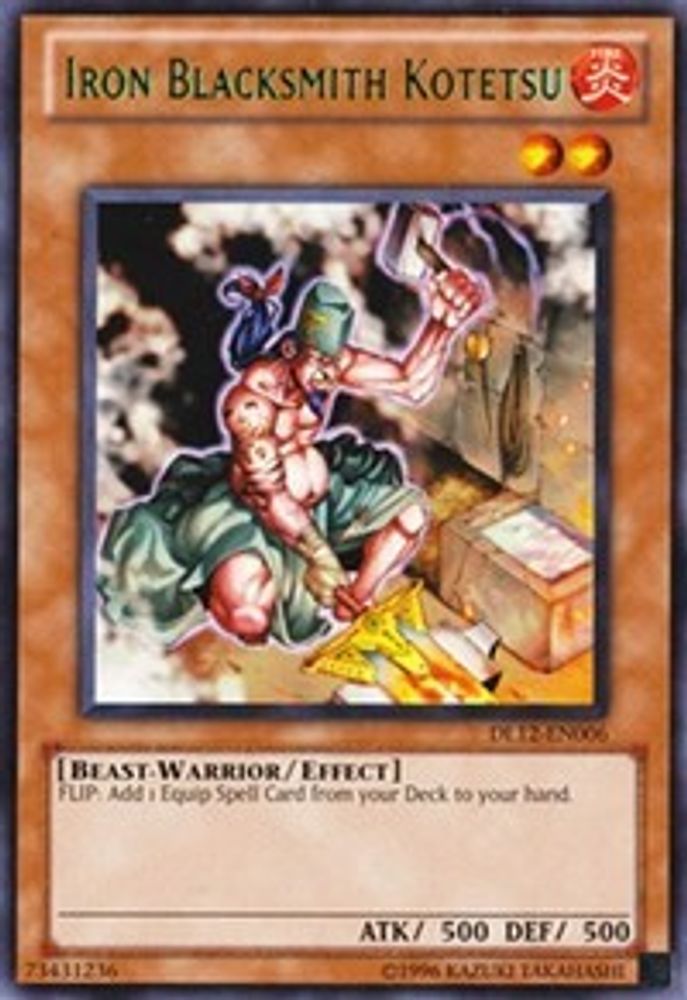 Iron Blacksmith Kotetsu (Green) (DL12-EN006) - Rare