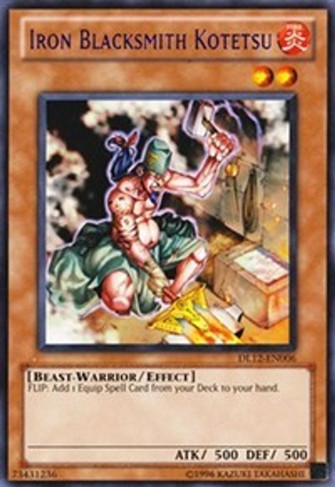 Forgeron de fer Kotetsu (violet) [DL12-EN006] Rare 