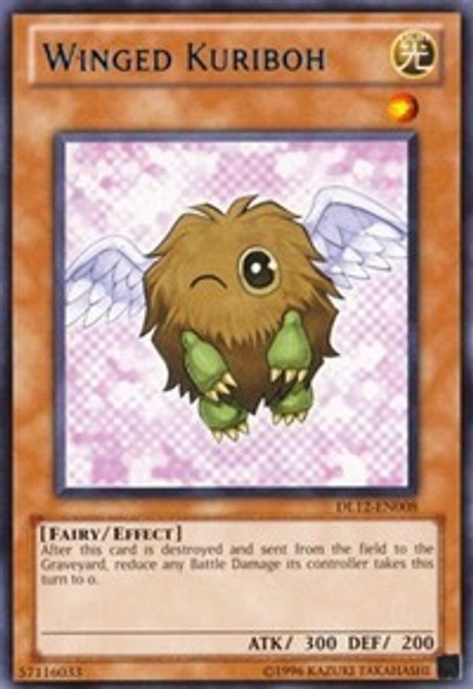 Winged Kuriboh (Blue) (DL12-EN008) - Rare