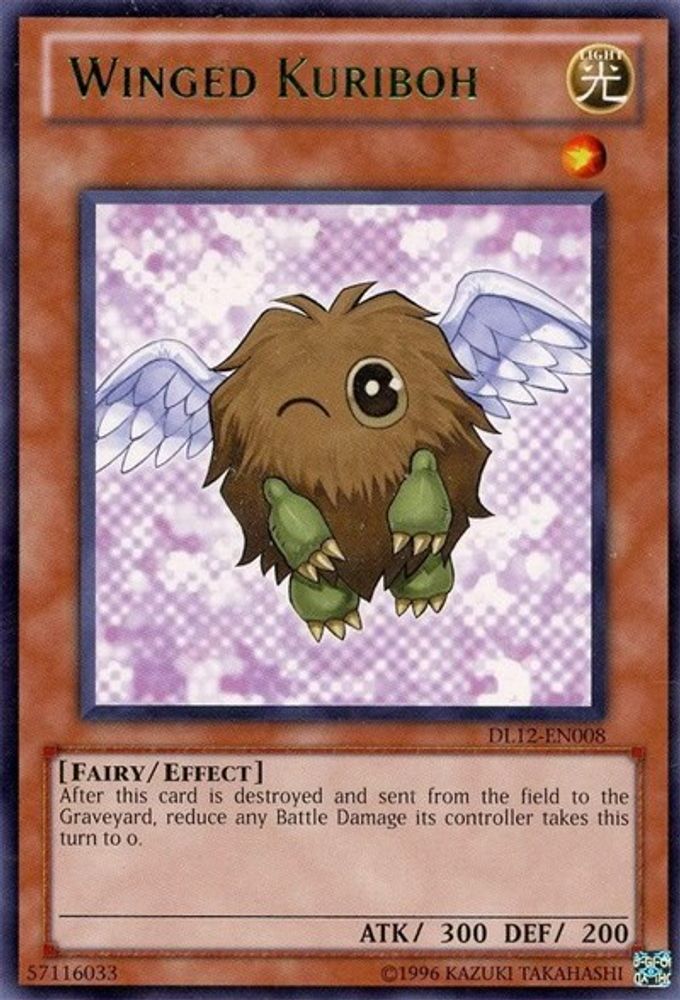 Winged Kuriboh (Green) (DL12-EN008) - Rare