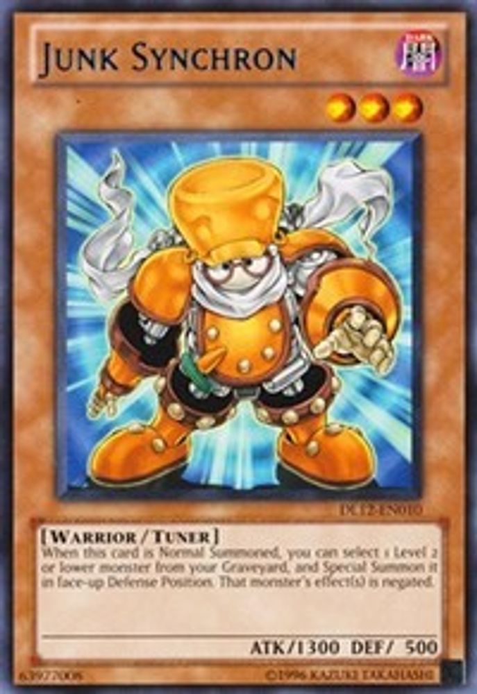 Junk Synchron (Bleu) [DL12-EN010] Rare 
