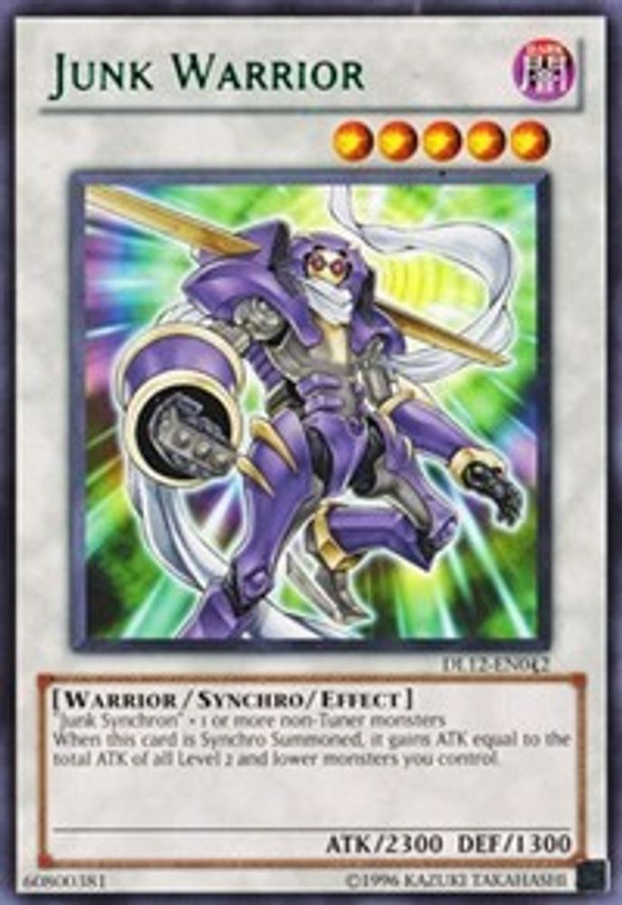 Junk Warrior (Vert) [DL12-EN012] Rare 
