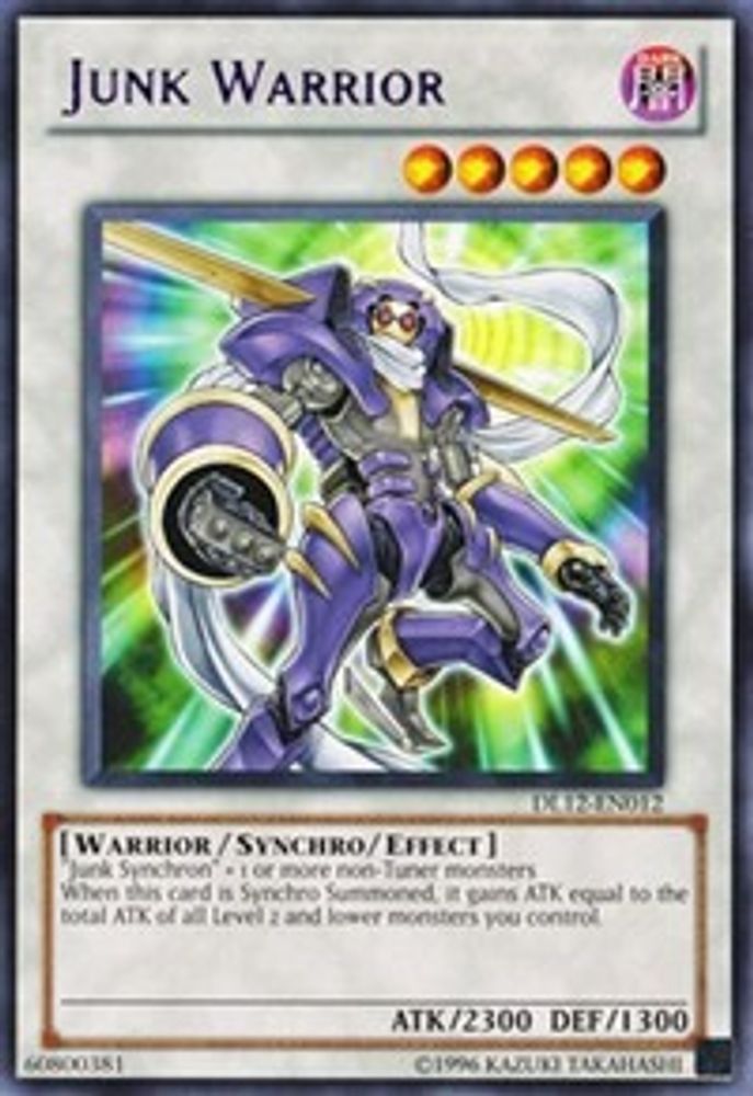 Junk Warrior (Purple) (DL12-EN012) - Rare