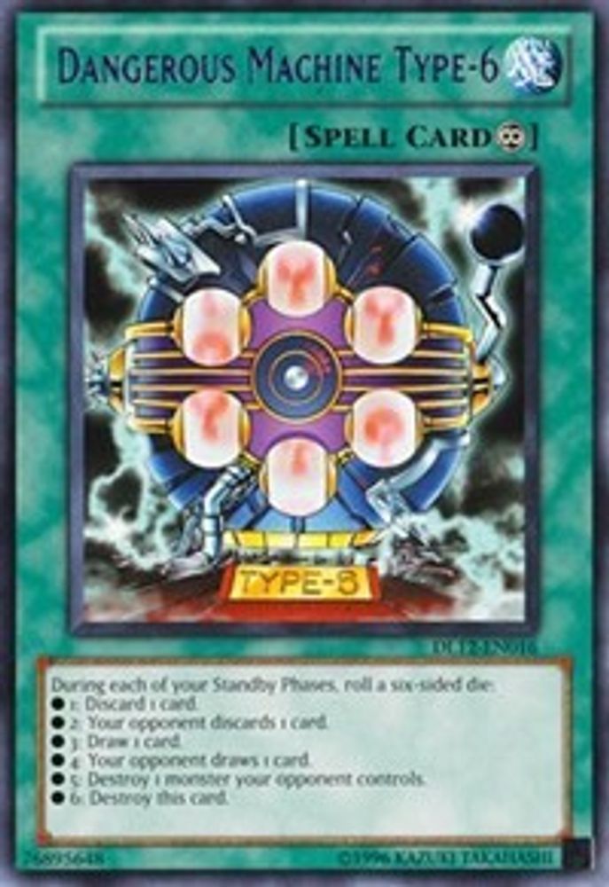 Dangerous Machine Type-6 (Purple) (DL12-EN016) - Rare