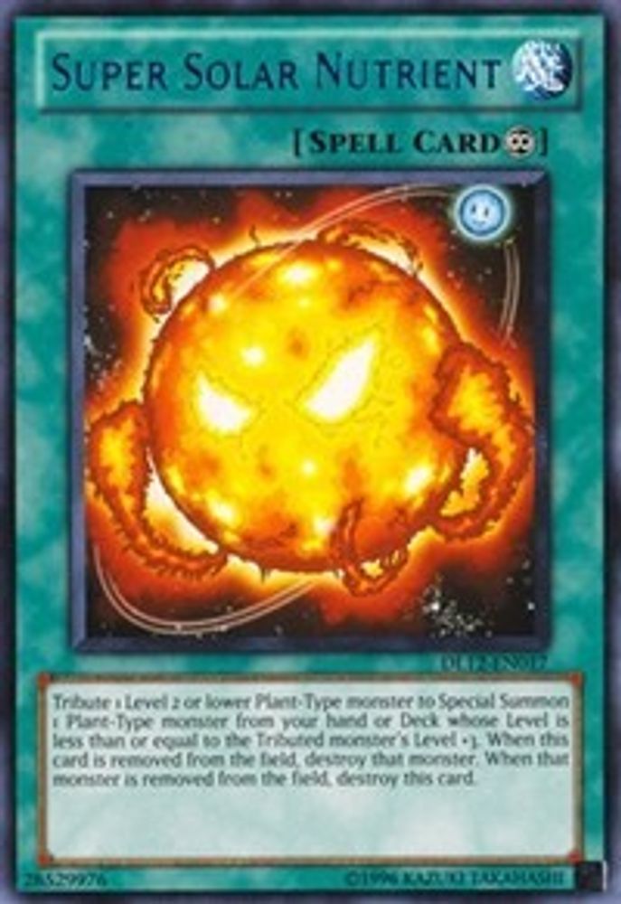 Super Solar Nutrient (Blue) (DL12-EN017) - Rare