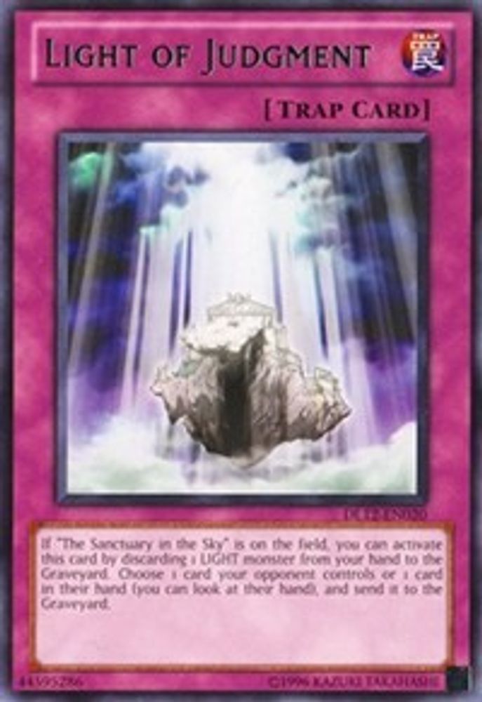 Lumière du jugement (vert) [DL12-EN020] Rare 