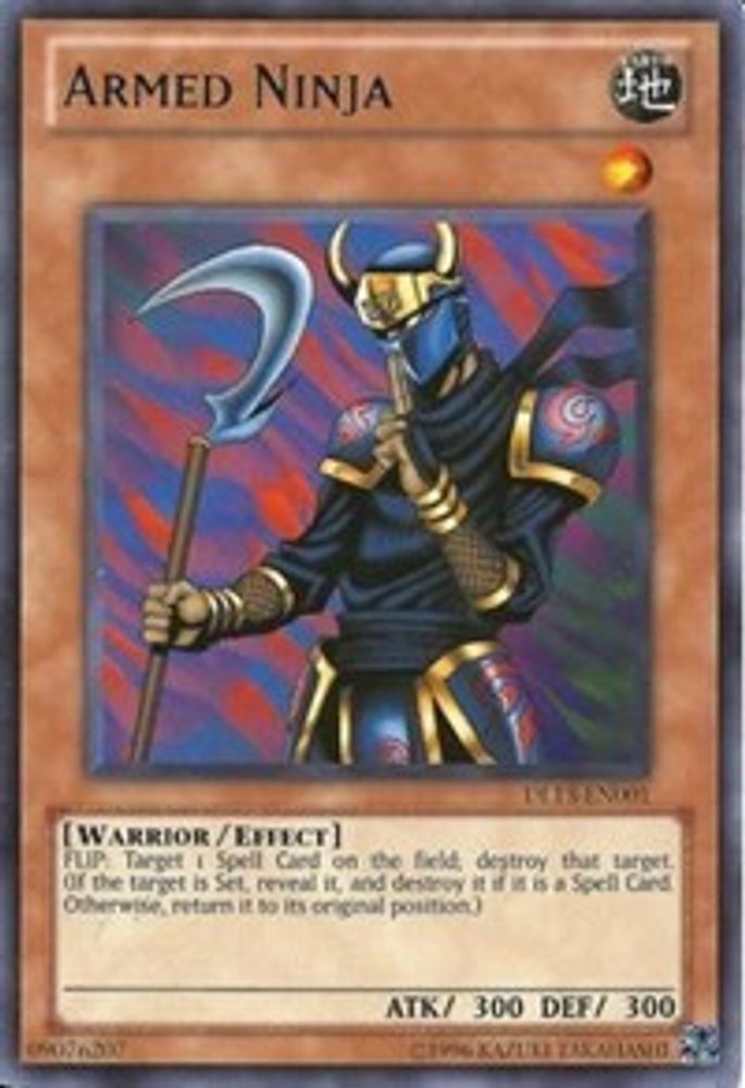 Armed Ninja (Blue) (DL13-EN001) - Rare