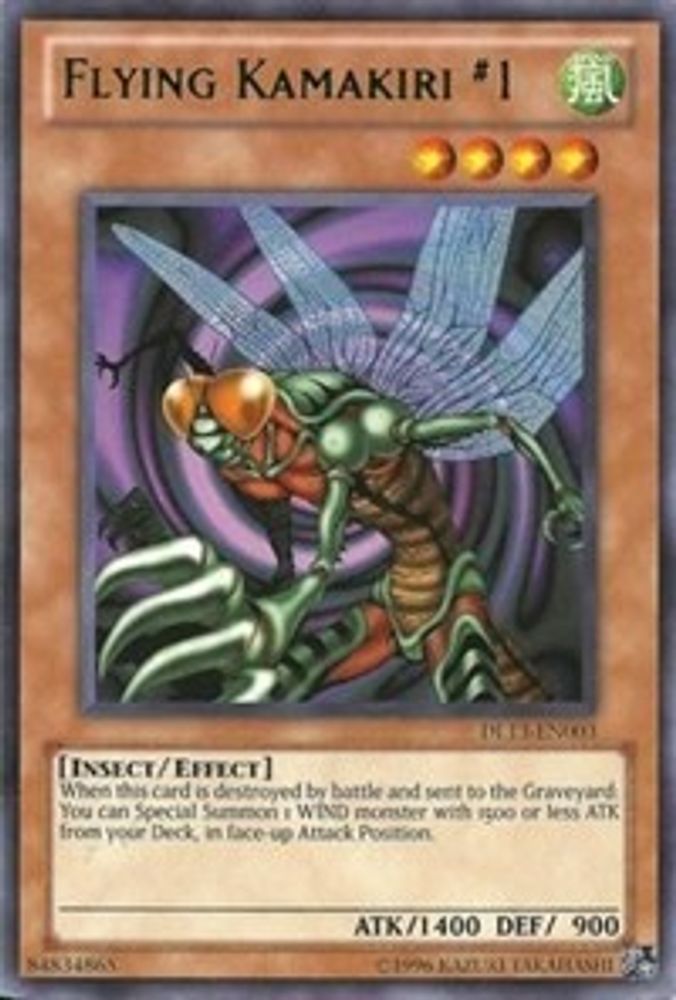 Kamakiri volant 1 (vert) [DL13-EN003] Rare 