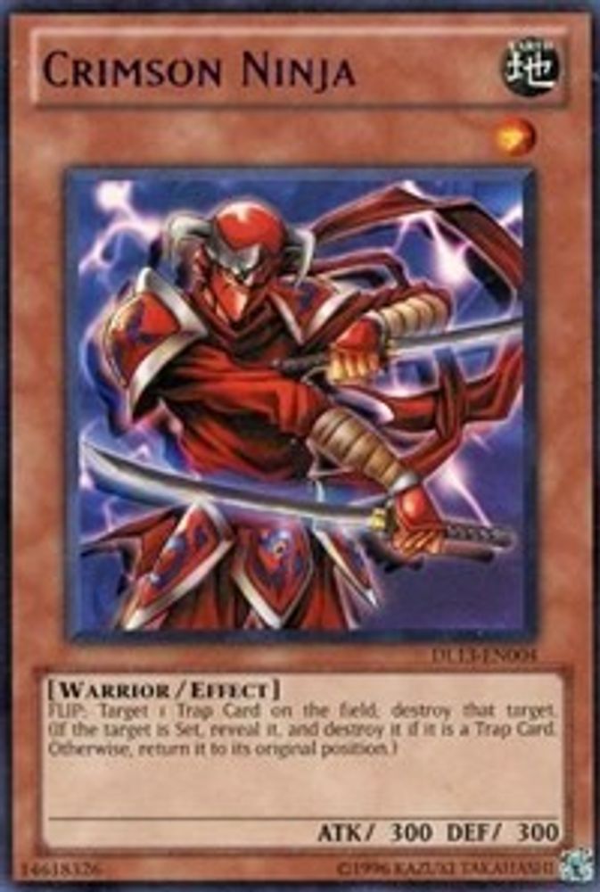 Crimson Ninja (Purple) (DL13-EN004) - Rare