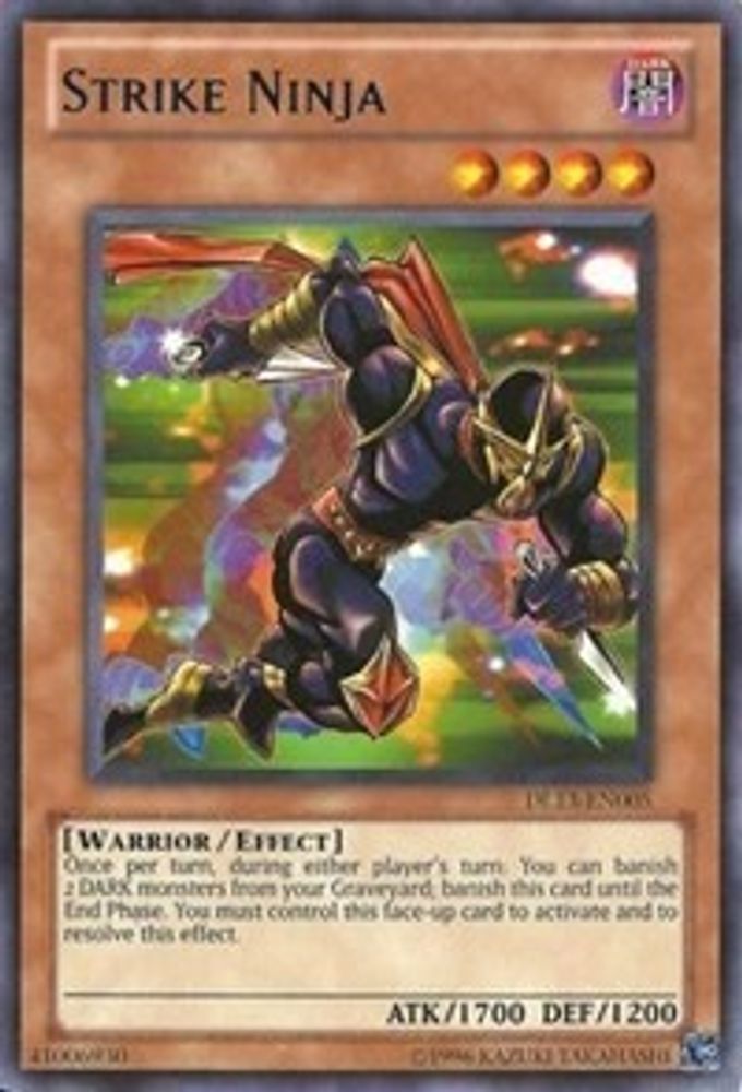 Strike Ninja (Blue) (DL13-EN005) - Rare