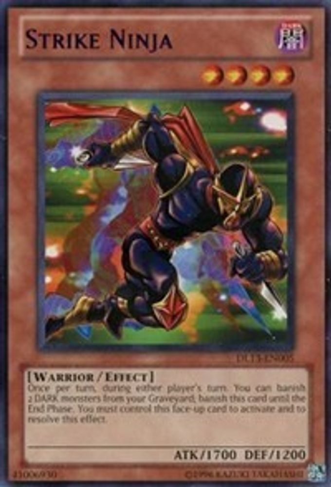 Strike Ninja (Purple) (DL13-EN005) - Rare