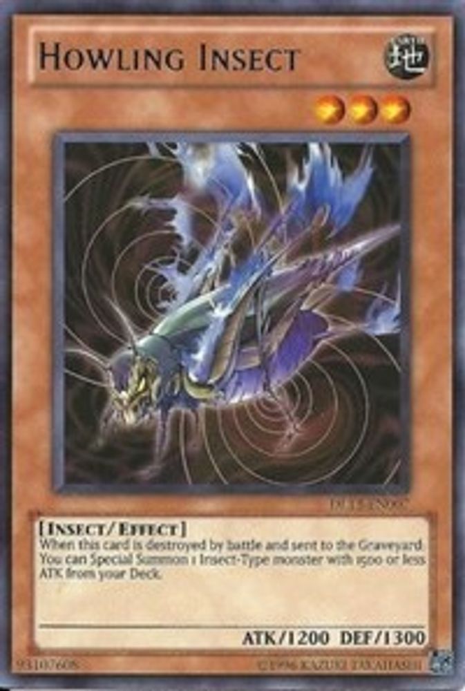 Insecte hurlant (bleu) [DL13-EN007] Rare 