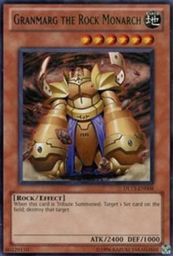 Granmarg the Rock Monarch (Green) (DL13-EN008) - Rare