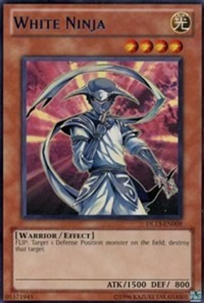 White Ninja (Blue) (DL13-EN009) - Rare