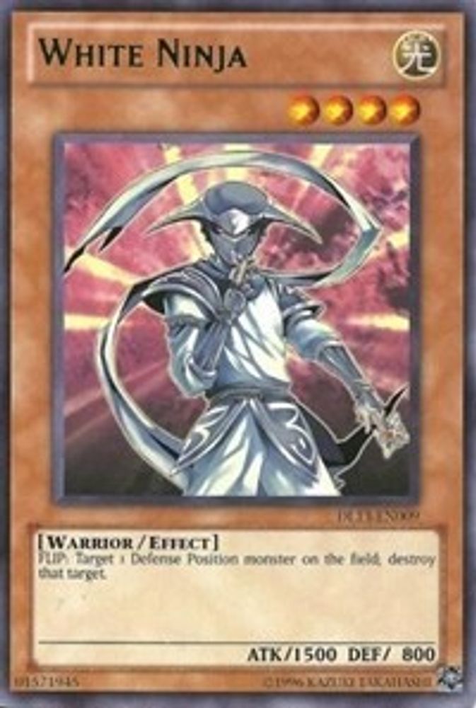 White Ninja (Green) (DL13-EN009) - Rare