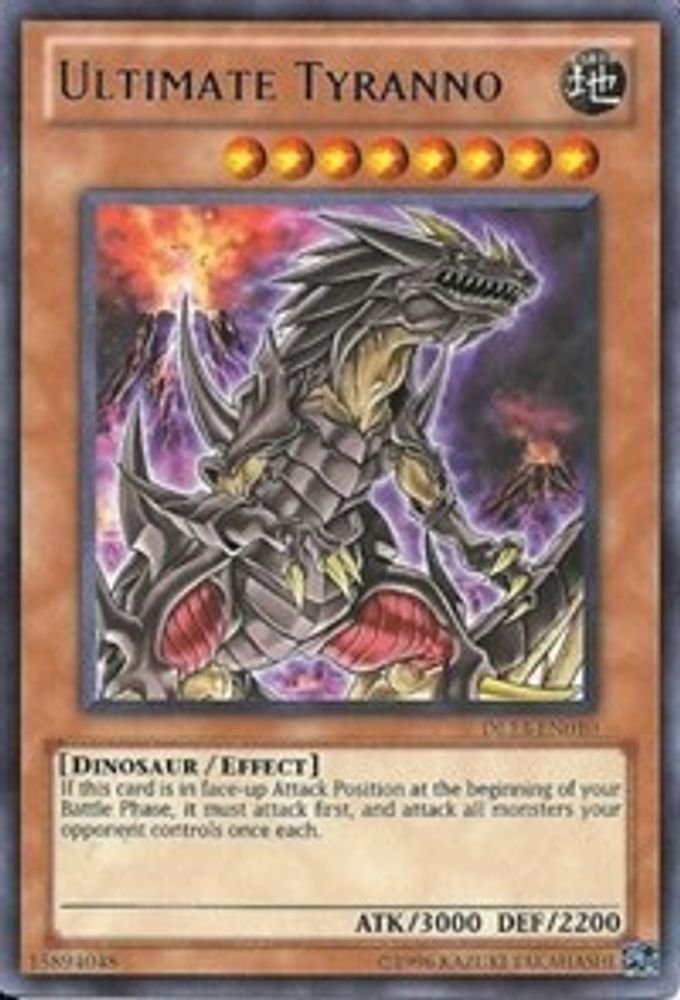 Ultimate Tyranno (Blue) (DL13-EN010) - Rare