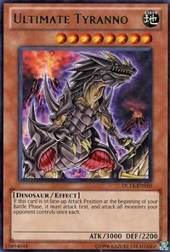 Ultimate Tyranno (Green) (DL13-EN010) - Rare