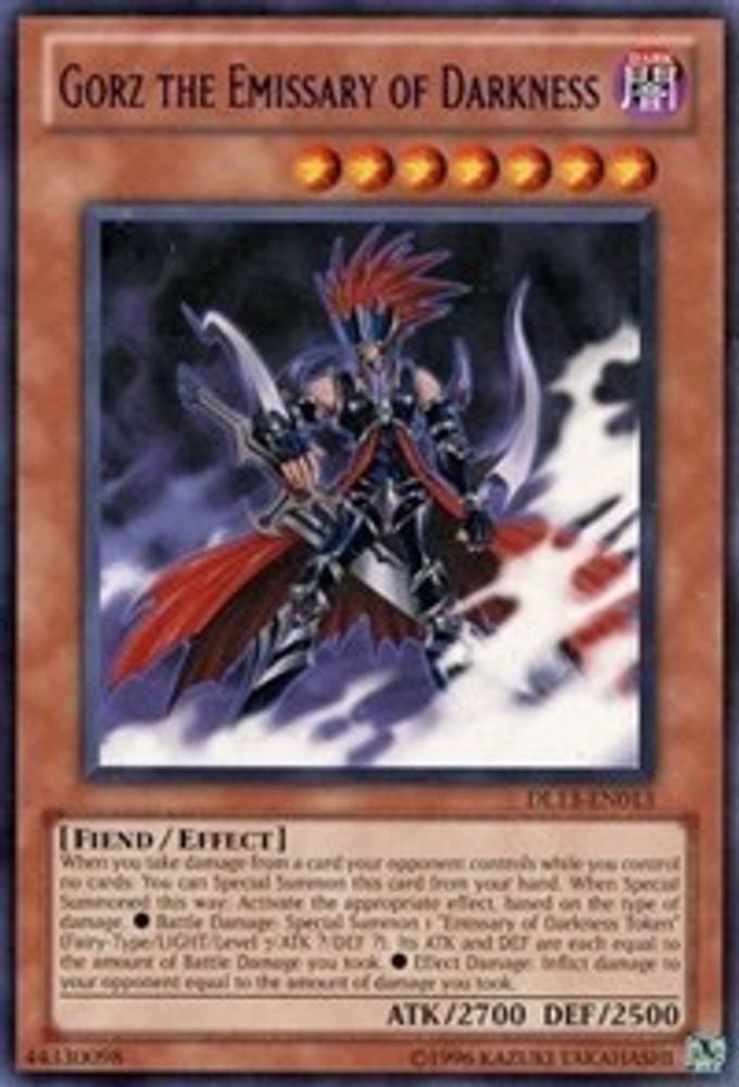Gorz l'émissaire des ténèbres (violet) [DL13-EN013] Rare 
