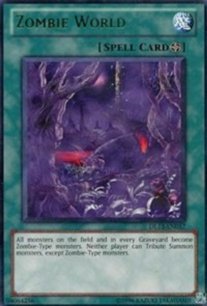 Zombie World (Green) (DL13-EN017) - Rare