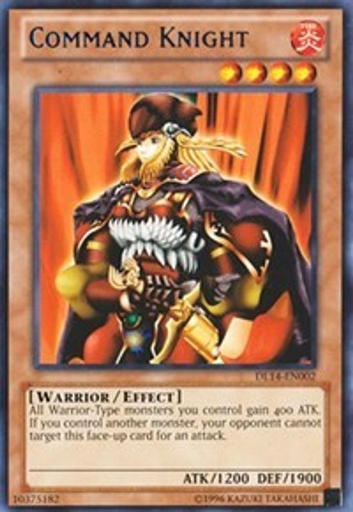 Chevalier de commandement (bleu) [DL14-EN002] Rare 