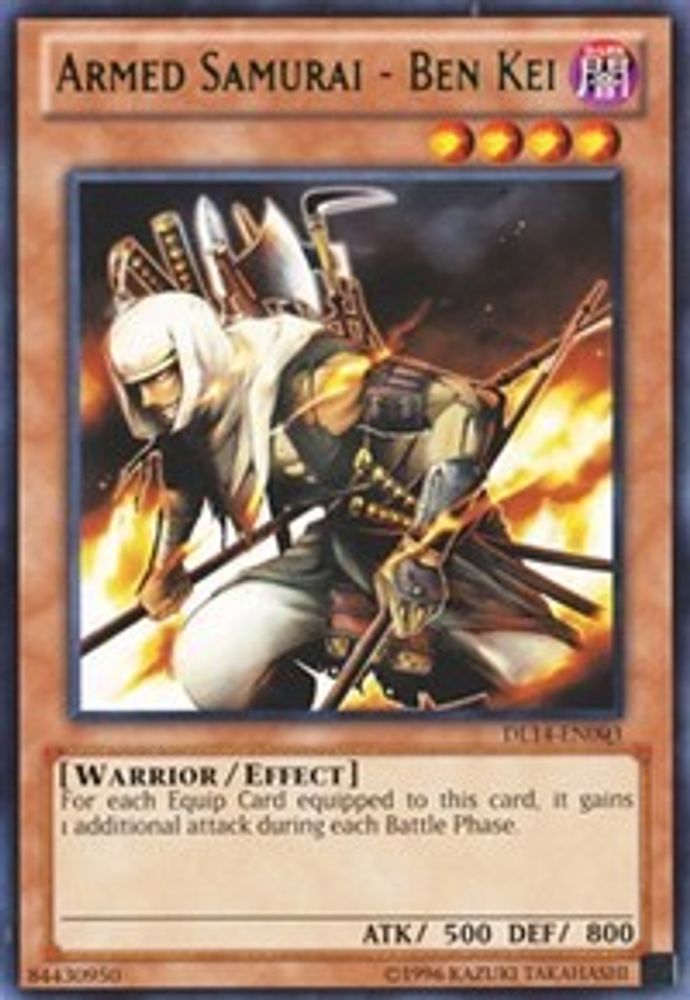 Armed Samurai - Ben Kei (Green) (DL14-EN003) - Rare