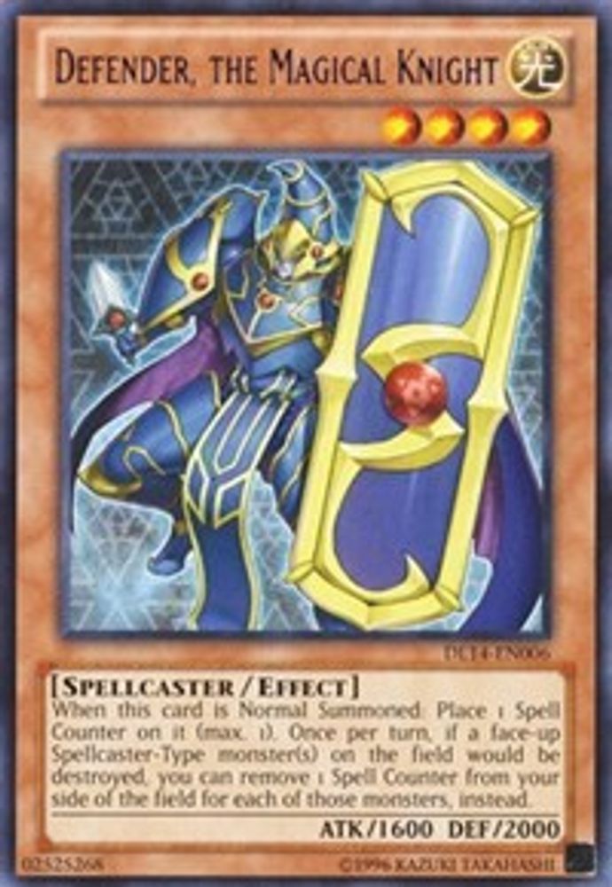 Defender, the Magical Knight (Purple) (DL14-EN006) - Rare