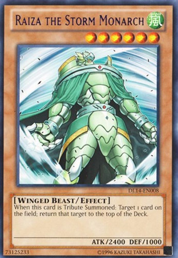 Raiza the Storm Monarch (Purple) (DL14-EN008) - Rare