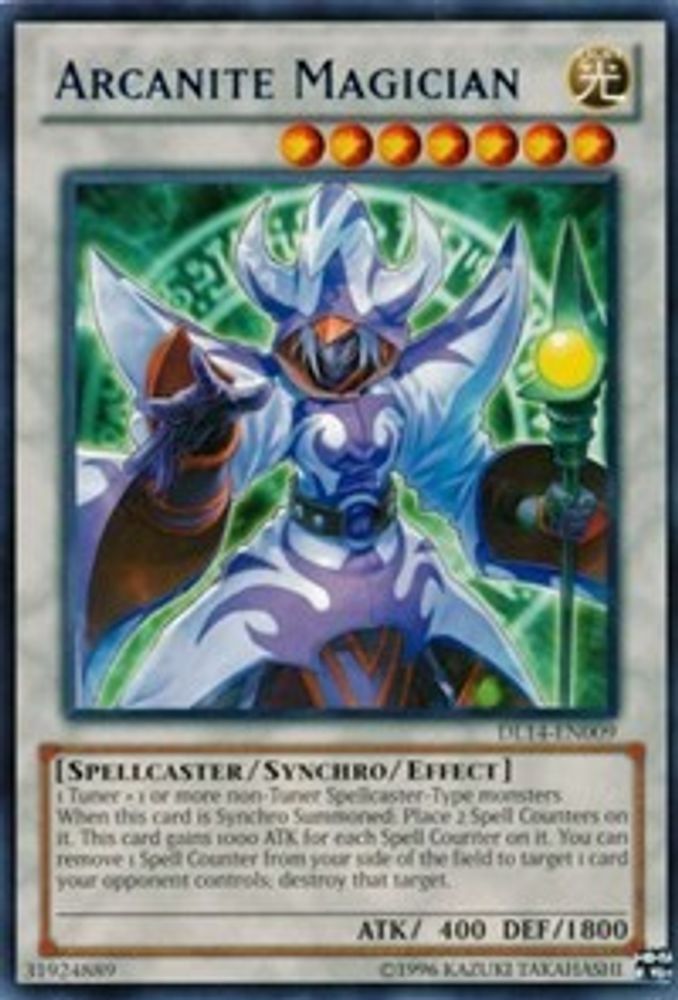 Arcanite Magician (Blue) (DL14-EN009) - Rare