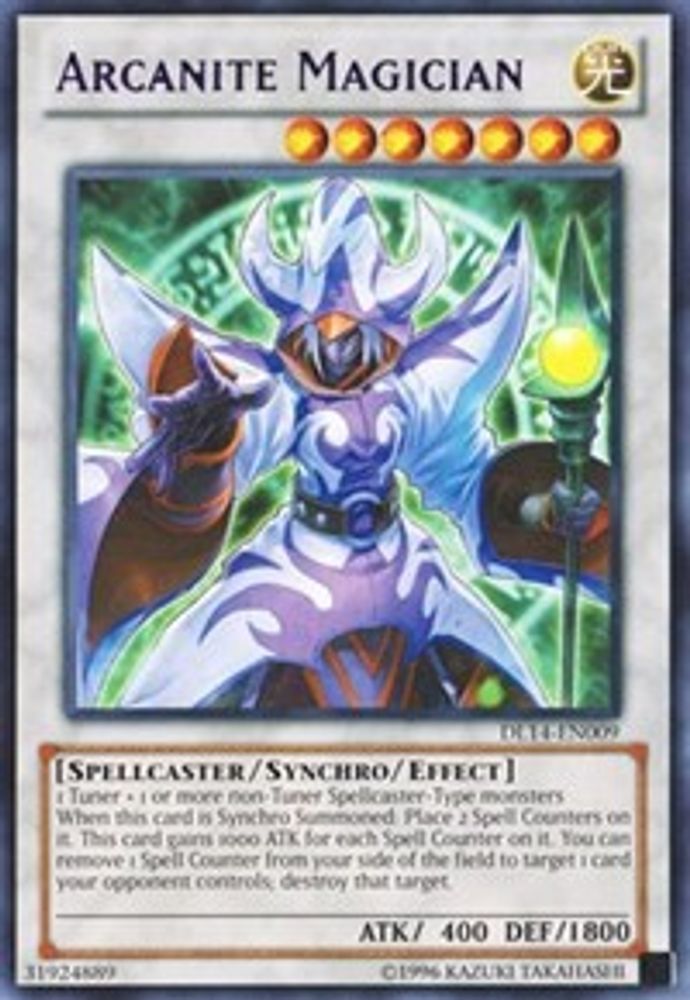 Arcanite Magician (Purple) (DL14-EN009) - Rare
