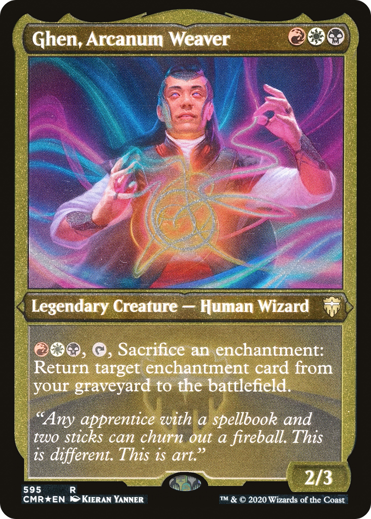 Ghen, Arcanum Weaver (Gravé) [Commander Legends] 
