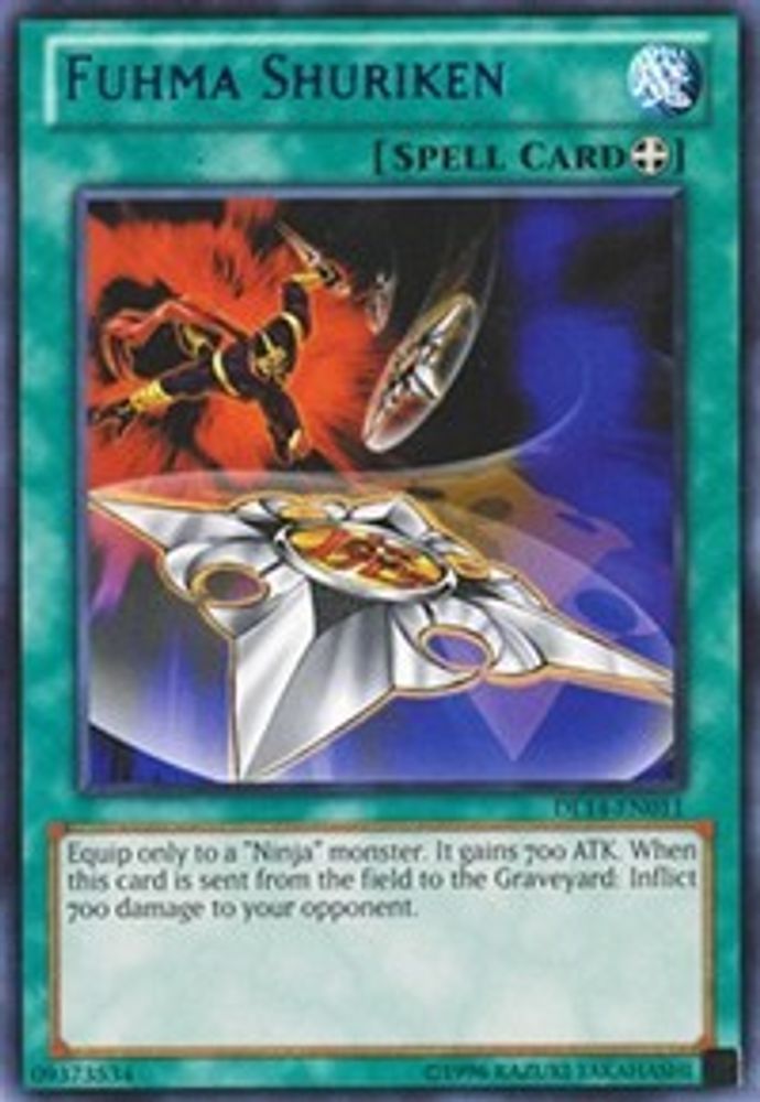 Fuhma Shuriken (Blue) (DL14-EN011) - Rare