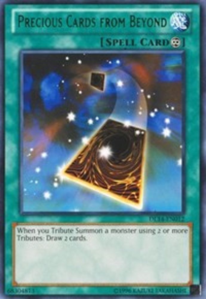 Precious Cards from Beyond (Green) (DL14-EN012) - Rare