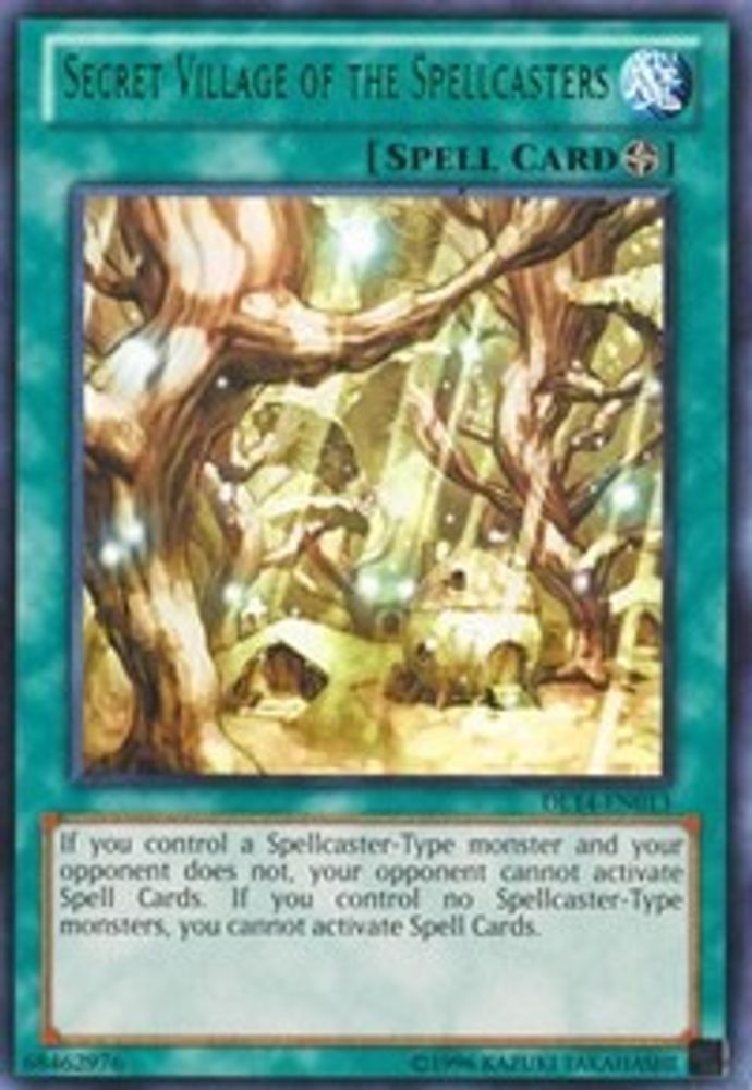 Secret Village of the Spellcasters (Green) (DL14-EN013) - Rare