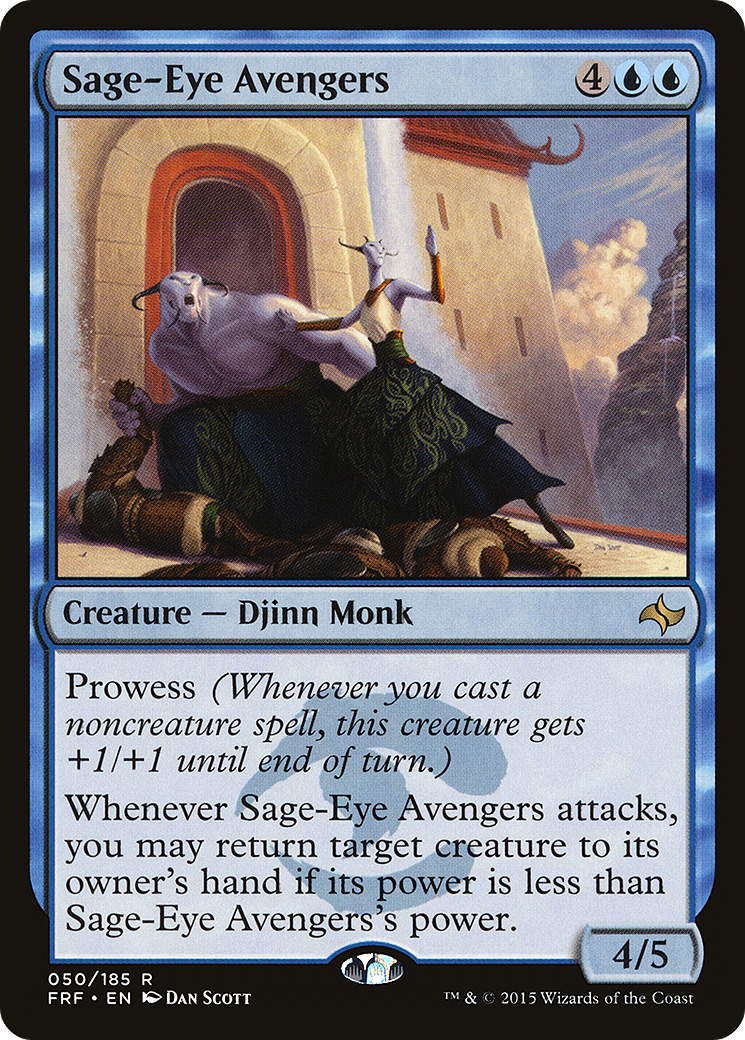 Sage-Eye Avengers (FRF-050) - Fate Reforged Foil
