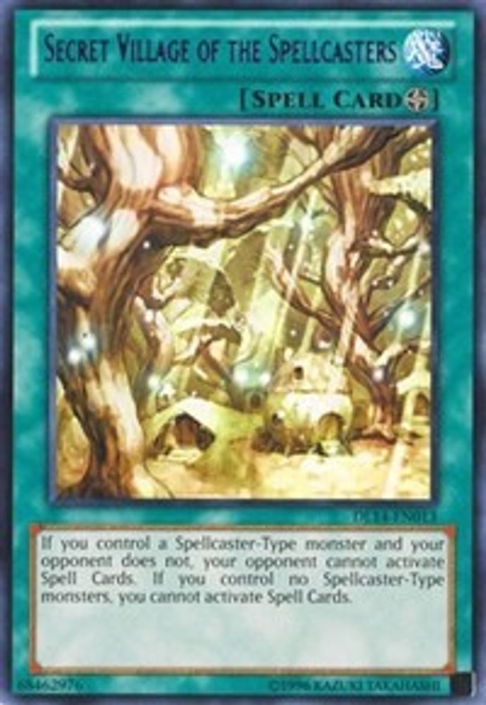 Secret Village of the Spellcasters (Purple) (DL14-EN013) - Rare