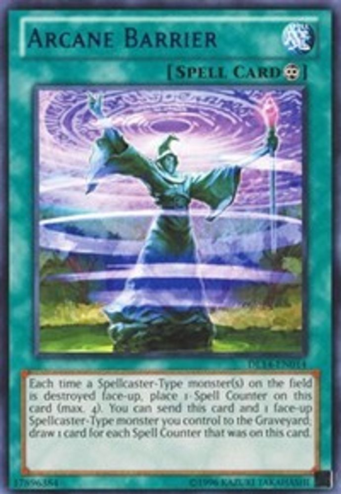 Arcane Barrier (Blue) (DL14-EN014) - Rare