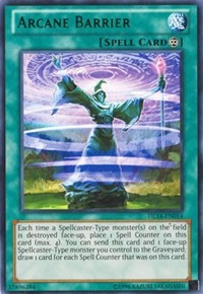 Arcane Barrier (Green) (DL14-EN014) - Rare