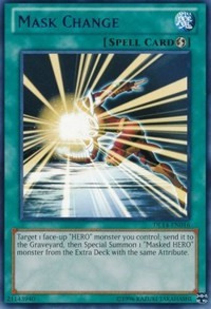 Mask Change (Blue) (DL14-EN016) - Rare