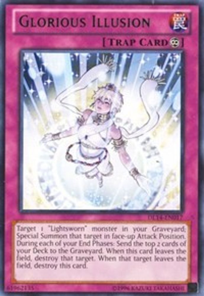 Glorious Illusion (Green) (DL14-EN017) - Rare