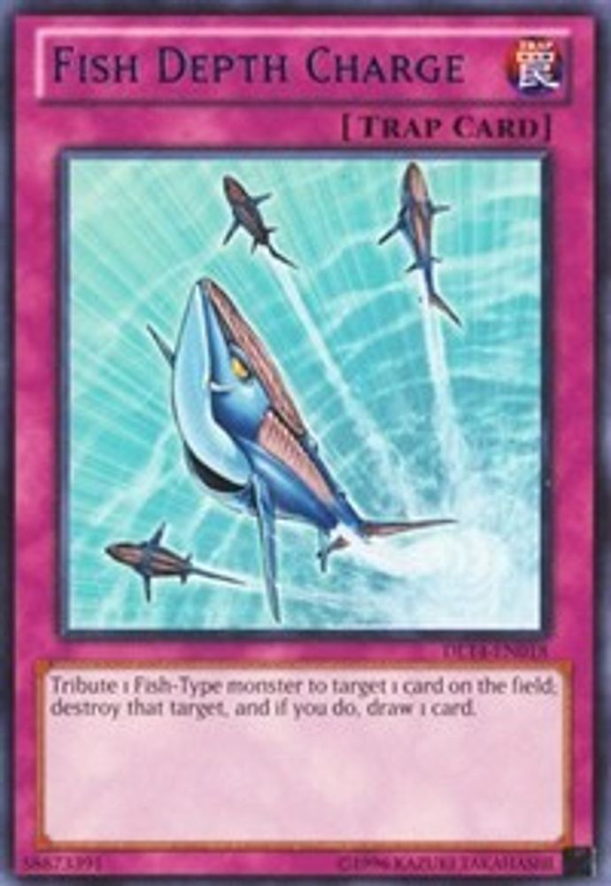 Fish Depth Charge (Blue) (DL14-EN018) - Rare