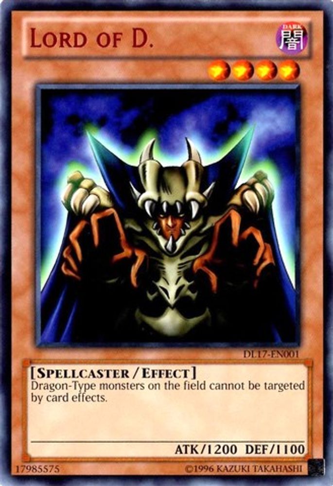 Lord of D. (Red) (DL17-EN001) - Rare