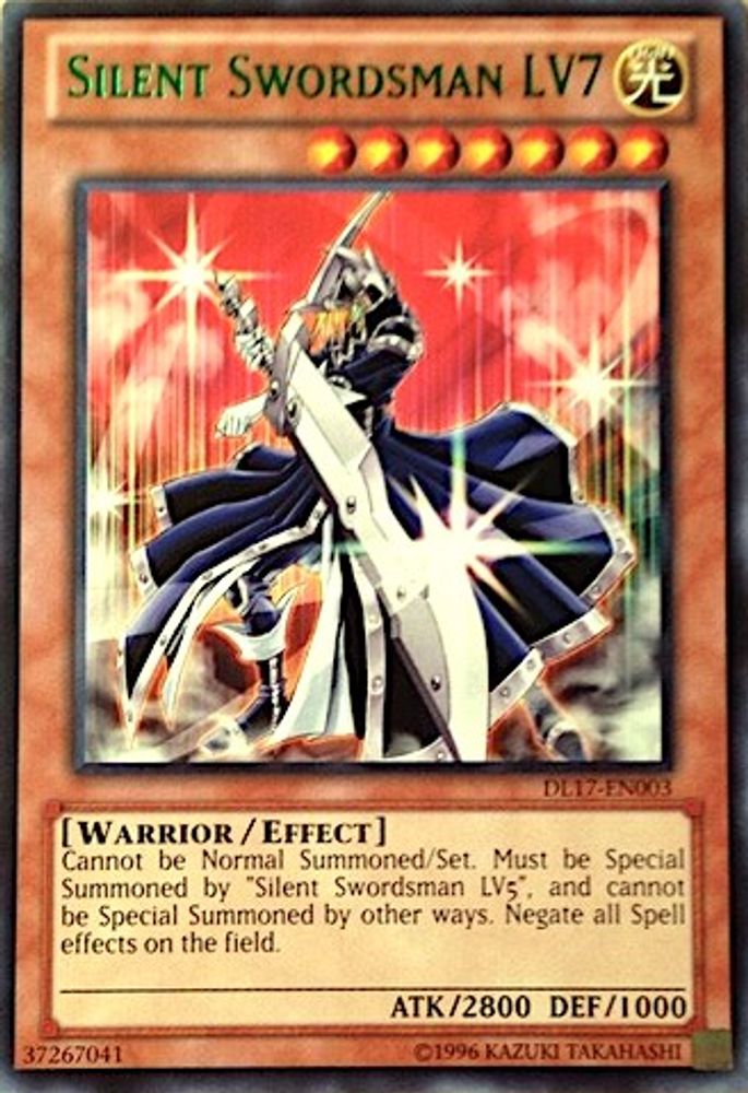 Silent Swordsman LV7 (Green) (DL17-EN003) - Rare