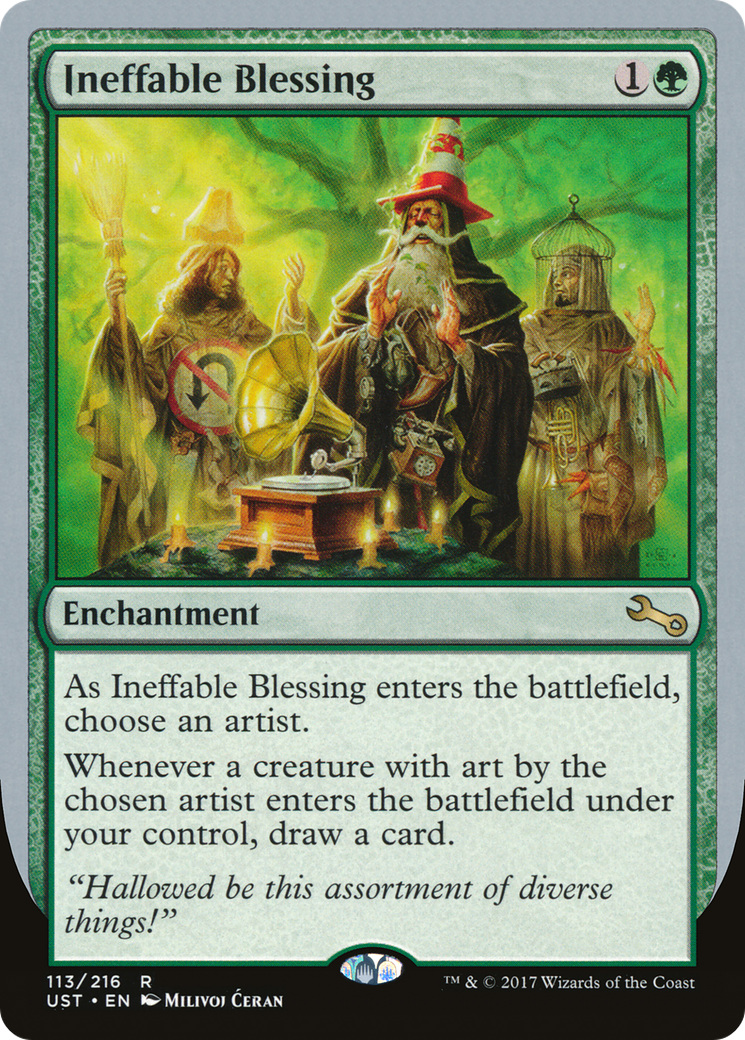 Ineffable Blessing (B) (UST-113) - Unstable
