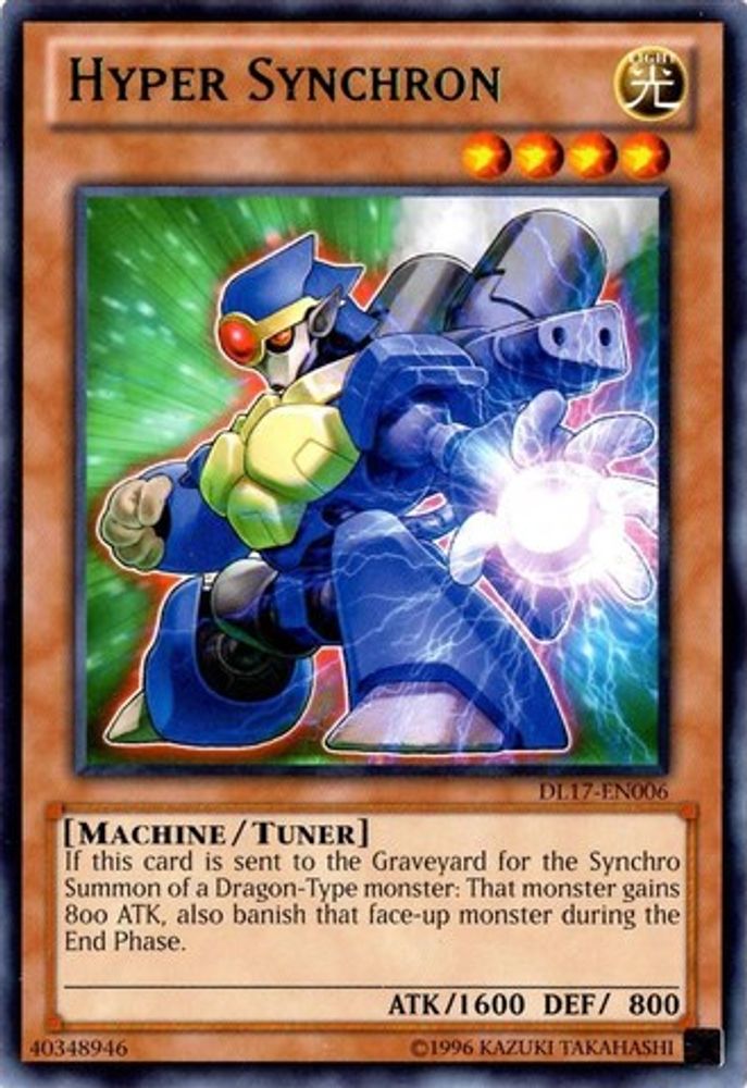Hyper Synchron (Green) (DL17-EN006) - Rare