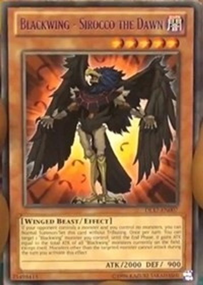 Blackwing - Sirocco the Dawn (Purple) (DL17-EN007) - Rare