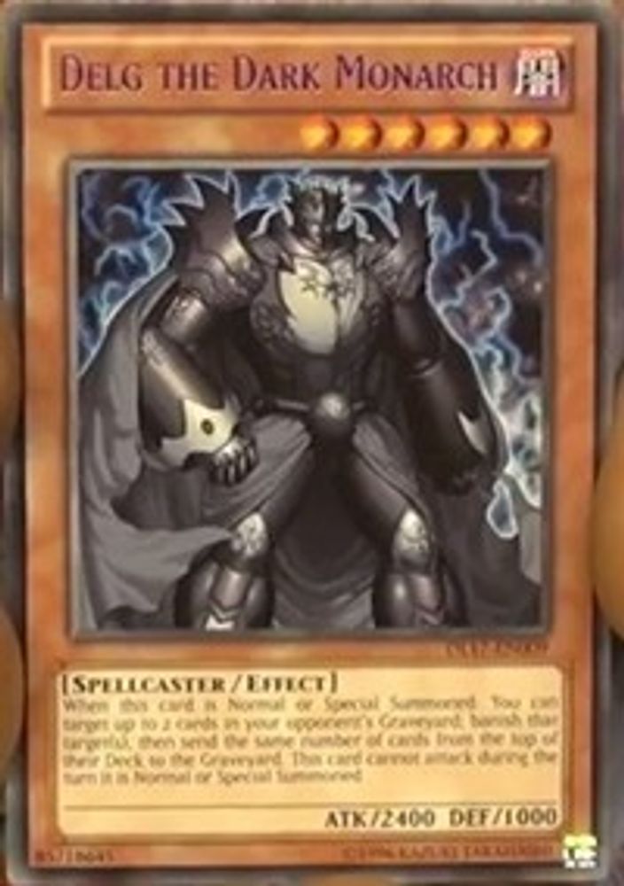 Delg the Dark Monarch (Purple) (DL17-EN009) - Rare