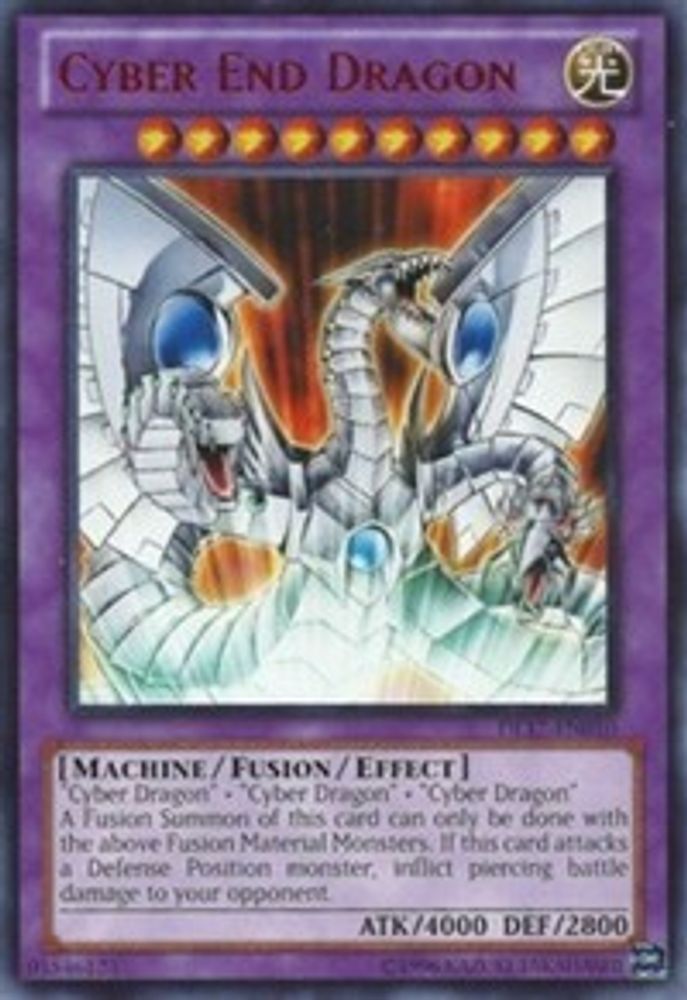 Cyber End Dragon (Red) (DL17-EN010) - Rare