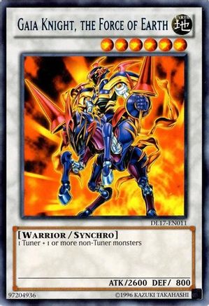 Gaia Knight, the Force of Earth (Blue) (DL17-EN011) - Rare