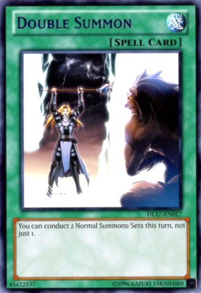 Double Summon (Purple) (DL17-EN017) - Rare