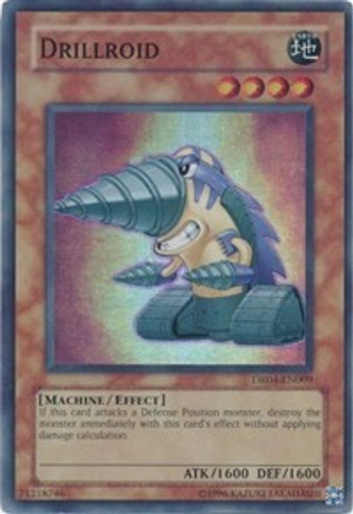 Drillroid [DR04-EN009] Super Rare 